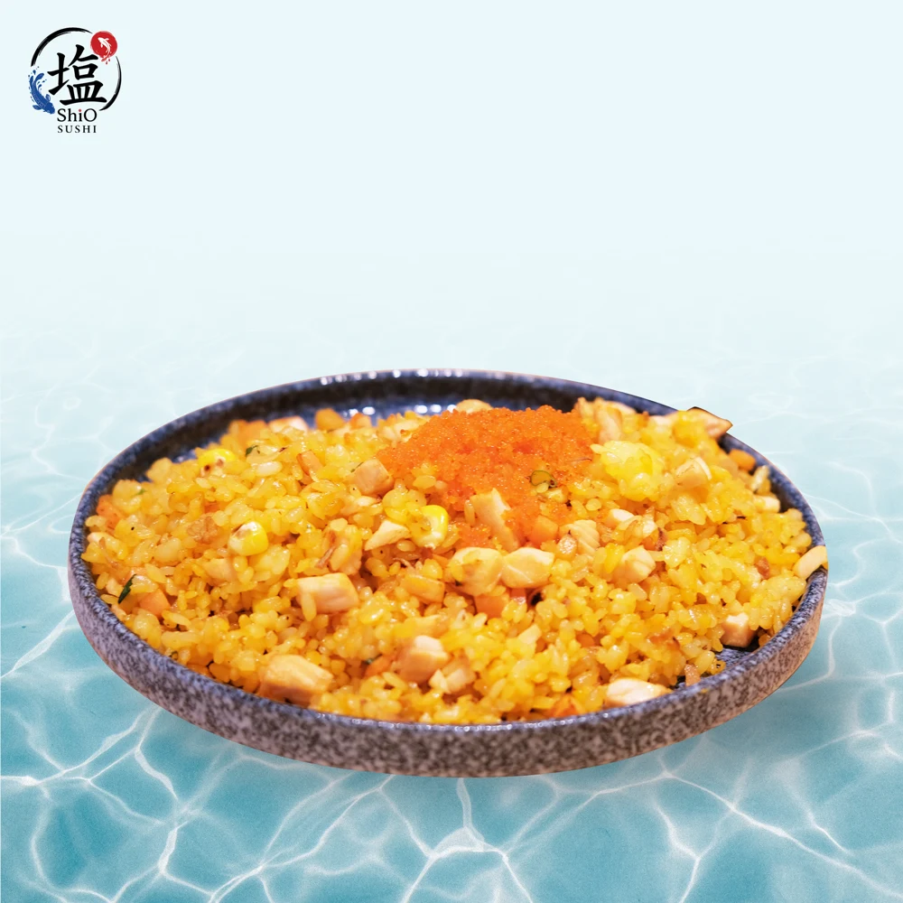 C13 - Cơm Chiên Cá Hồi & Trứng Cua