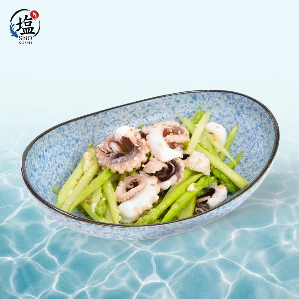 I08 - Bạch Tuộc Xào Măng Tây