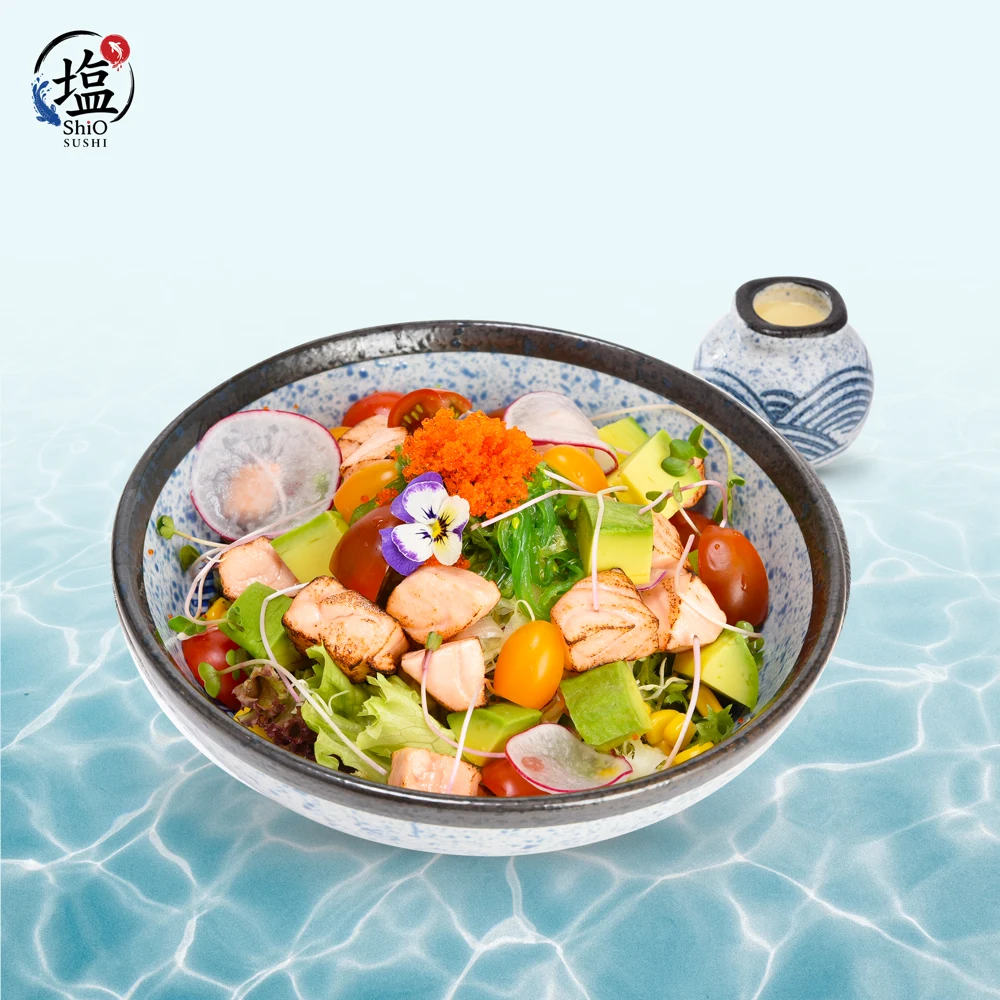 S05 - Salad Cá Hồi & Quả Bơ
