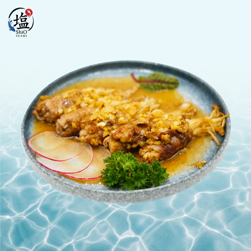 Y10 - Bò Cuộn Nấm Nướng Sốt Bơ Tỏi